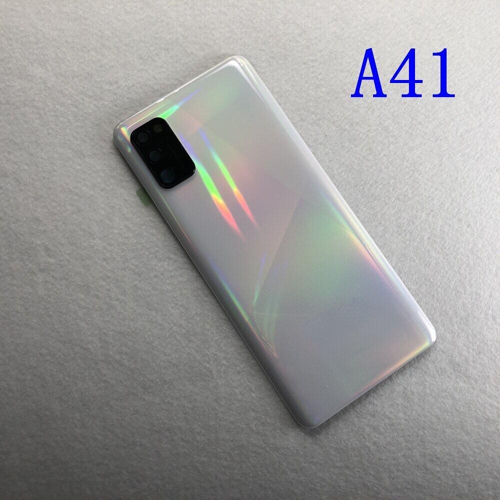 

Для Samsung Galaxy A31 A41 A51 A71 2020 A315 A415 A515 A715 Задня батарея Заміна корпусу Задня дверцята Ремонт A41 White