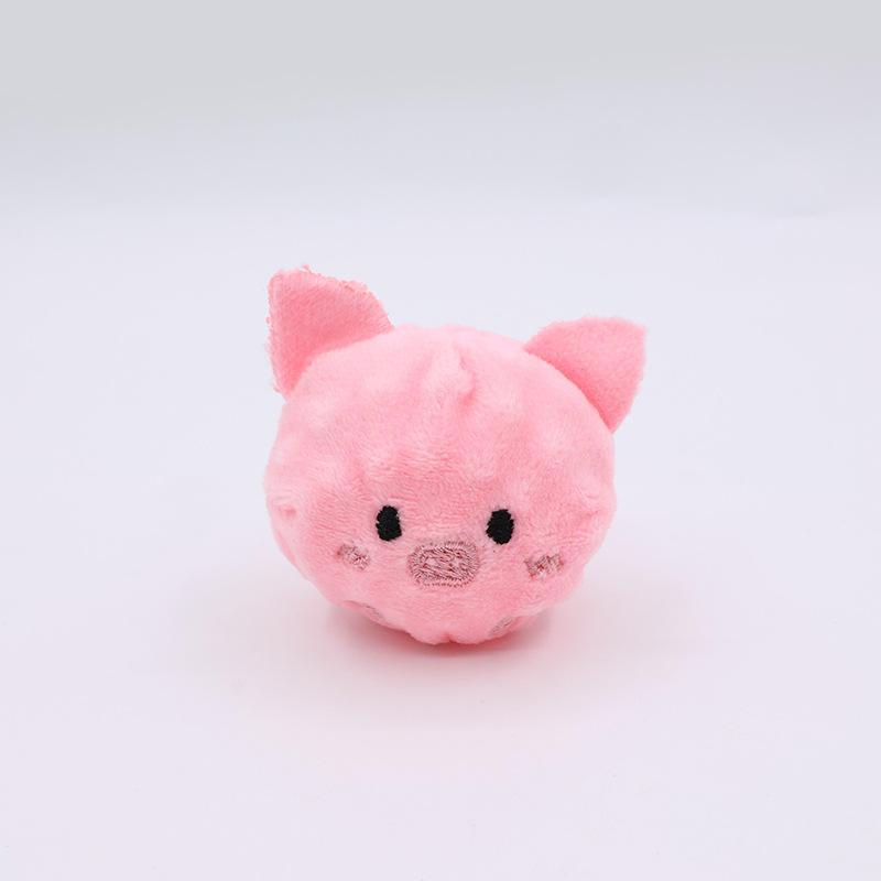 Pet Mini Elastic Ball Pet Sound Toy Self-Entertainment Fun Toy for Relaxation, Chewing, Durability, Biting, Interactive Cartoon