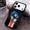 Puerto Rico Flag Soft Phone Case for iPhone 17 16 15 Pro Max Air 14 13 12 11 Plus Shockproof Capa Cover