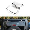 Chrome Rear Window Hinge Decor Cover for Jeep Wrangler JK JKU 07-17 Accessories