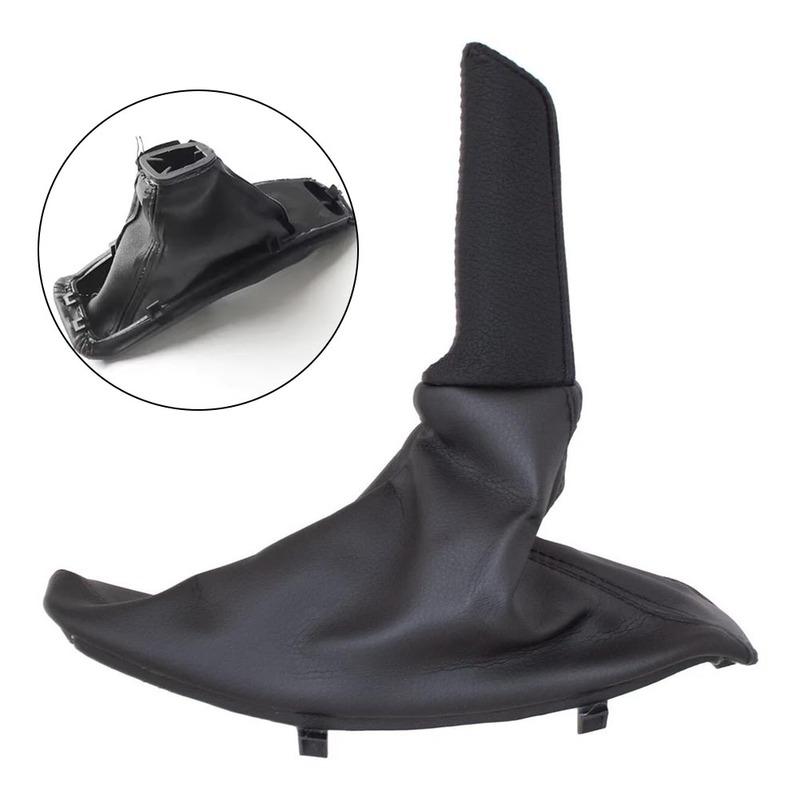 Automobile Maintenance BLACK Gear Dust Cover Stylish Car Gear Cover Car Accessories Leather Cover Easy tallation