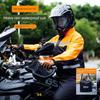 Rainproof Motorcycle Raincoat and Rain Pants Set, Two-Piece, Men'S, Fully Waterproof, Storm-Proof, Windproof, with Shoe Covers