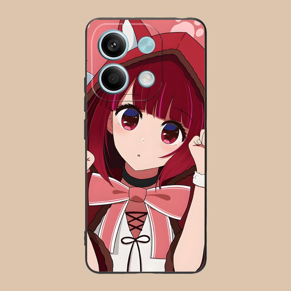 Oshinoko Arima Kana Phone Case for POCO M7 M6 M5 M4 M3 X7 X6 X5 X4 X3 Pro GT 5G Colorful Printing Cover Smartphone Pretty Cover
