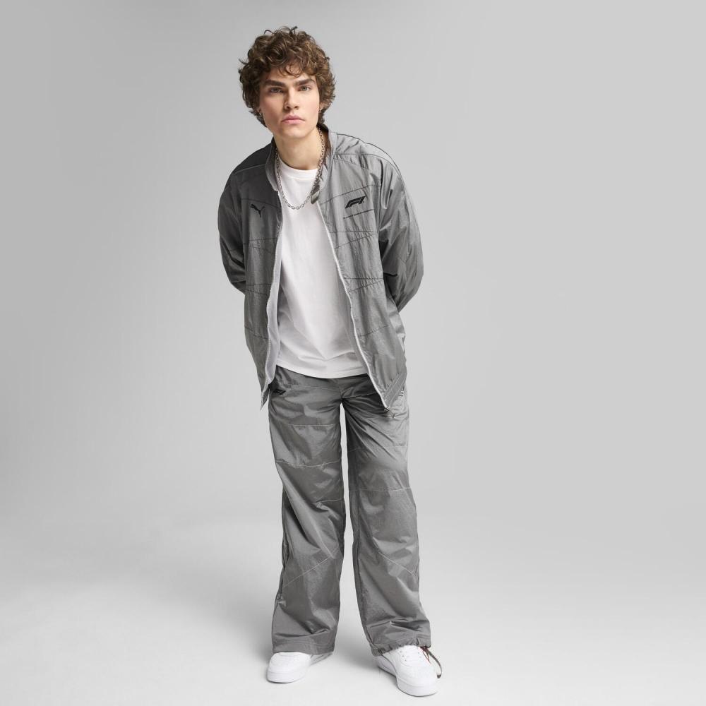 Puma M F1 T7 Oversized Track Pants 630135 11 teaM Silver