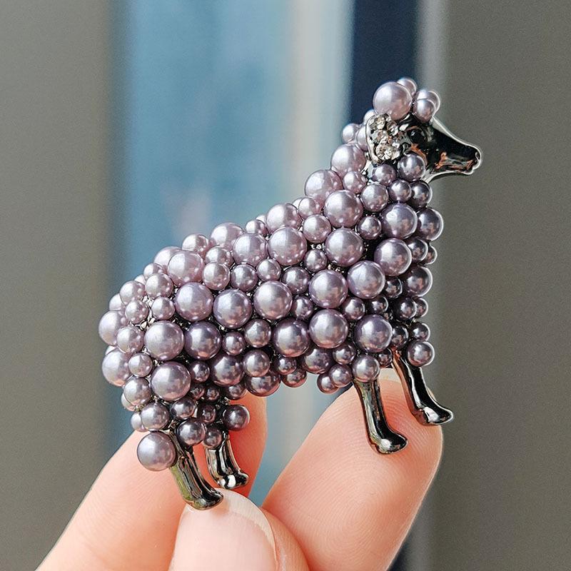 Classic Exquisite Sheep Lapel Pin 1Pcs Unisex Animal Brooch Badge for Office Party Casual Clothing Decoration
