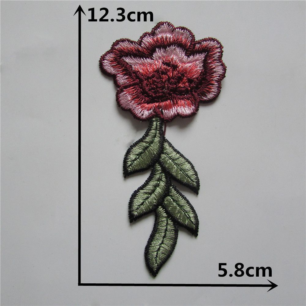 Red-Green I Polyester Embroidery Colored Embroidered Collar Sewing Decoration Wedding Dress Cheongsam Dress Clothing Accessories