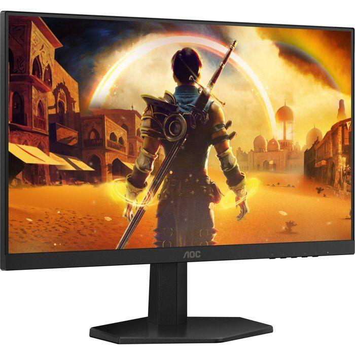 Ecran PC Gamer - AOC - 23,8'' - FHD - 180Hz - Dalle Fast IPS - 0,5 ms - 24G42E