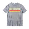 ATTICUS Gift Name Personalized Funny Retro Vintage Birthday T-Shirt Comfortable Cotton Men's T Shirt Street Oversized Tshirts