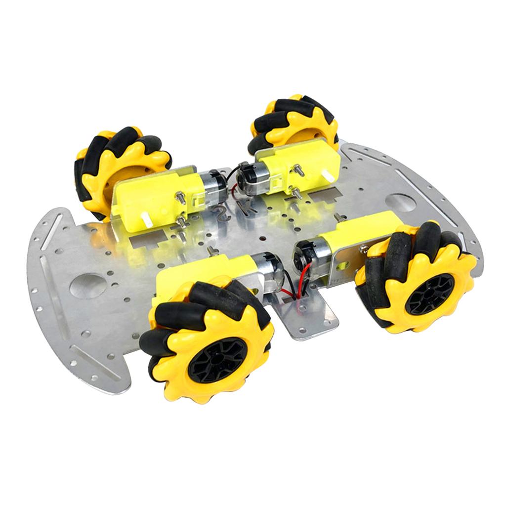 Robot Kit 4WD Omnidirectional Wheels Intelligent Car