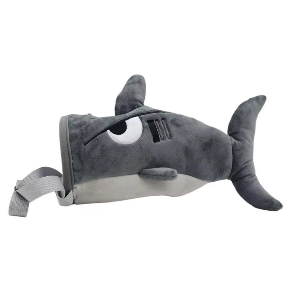 Rock Climbers Shark Chalk Bag Flannel Magnesium Powder Bag Rock Climbing Bag  Gyming Sports Gift