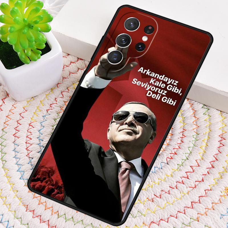 President Turkey Recep Tayyip Erdogan Phone Case For Samsung Galaxy Note 10 Pro S26 S25 S24 S23 S22 Ultra Plus S21 FE S20 Cover
