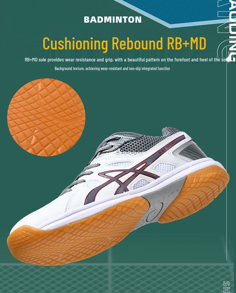 Men's Lightweight Breathable Badminton & Tennis Training Shoes - Comfortable Sport Sneakers for Table Tennis & Students