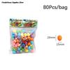 80 buc/pungă Ouă de Paște Strălucitoare Ouă colorate din spumă Ouă de pasăre Porumbel Artizanat DIY Decorațiuni de Paște Fericit Cadouri pentru Copii Accesorii pentru Decorarea Casei