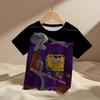 Fashion SpongeBob Kids Cartoon Anime Boys Girls Summer Fashion Casual Men's Women's Tshirts Children Adult Parent Child T Shirts