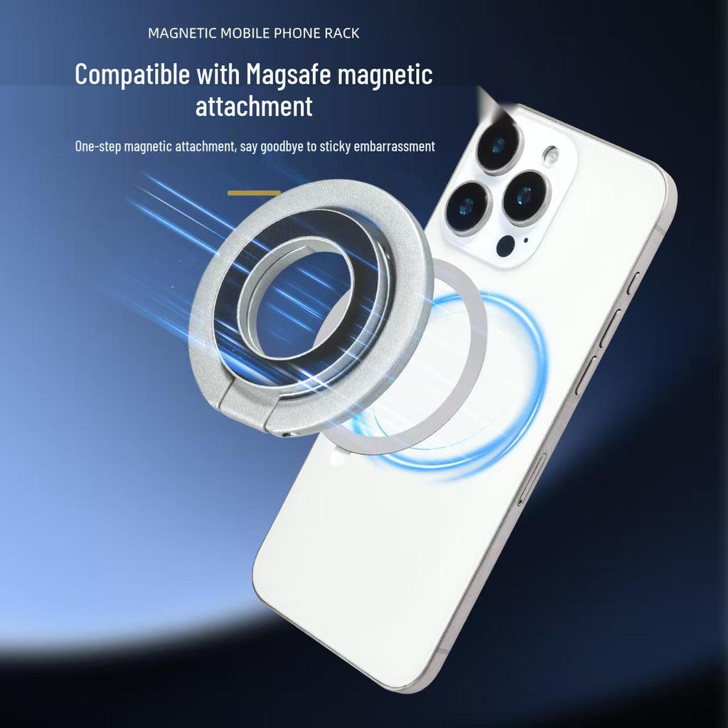 MagSafe Double-Sided Magnetic Phone Holder & Stand for Car and Desktop