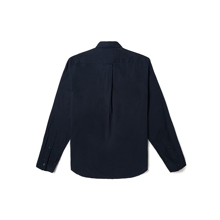 Timberland Outdoor Casual Business Long Sleeve Shirt Men Shirts Deep-Sapphire-Blue A2ANC-433