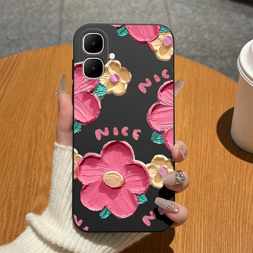 For Infinix Smart 10 8 7 6 Plus 8 5 Pro 8HD 6HD Phone Cases Fashion Leopard Patterns Soft Matte Silicone Shell For Infinix Smart9 3+ Lightweight Cover