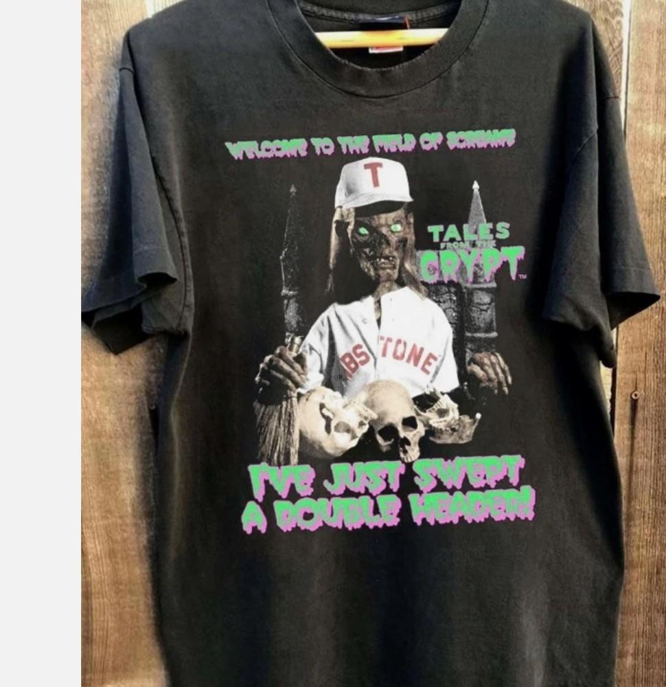 Tales From The Crypt Movie 90s Basic black Remake T shirt vtg Unisex T-Shirt XXL