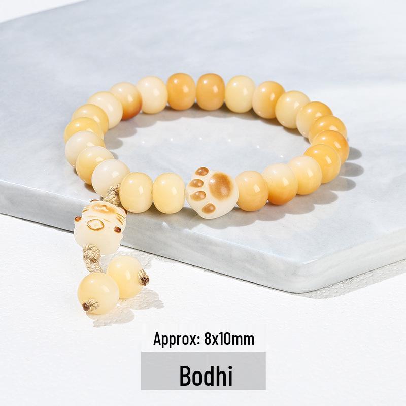 

Jinde Jewelry Багатоскарб я Корінь Бодхі Намистини Високополірований Триколірний Браслет Мала