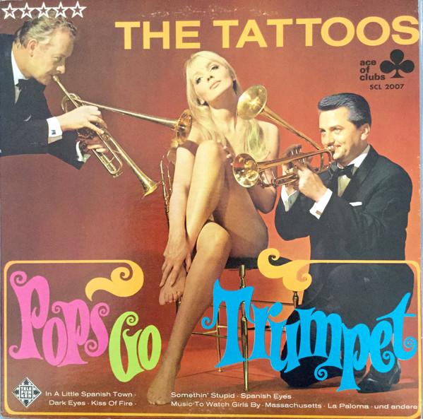 Татуировки на виниловых пластинках Pops Go Trumpet SCL2007 Туз Треф Канада Джаз Б/У