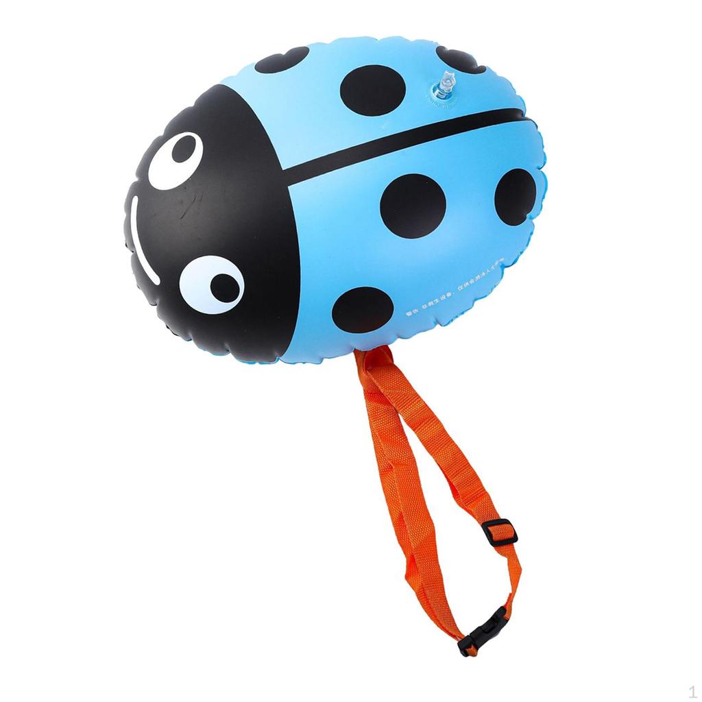 Swim Buoy for Open Water Swimming Belt Bubble Float with Adjustable Waist