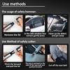 Car Safety Hammer Auto Emergency Glass Window Breaker Seat Belt Cutter Life-Saving Escape Car Emergency Tool NEW