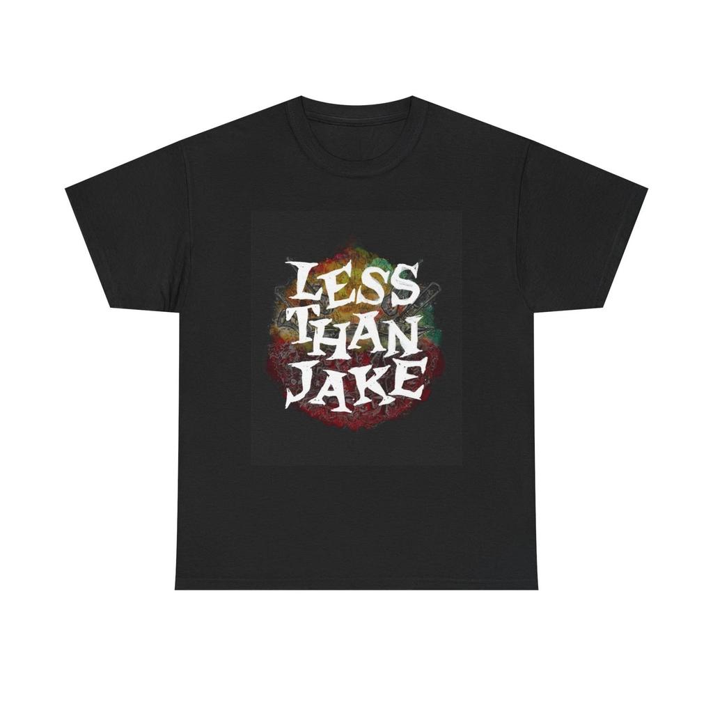 Less Than Jake T-Shirt Vintage Punk Rock Band Merch Unisex Schweres Baumwoll-T-Shirt
