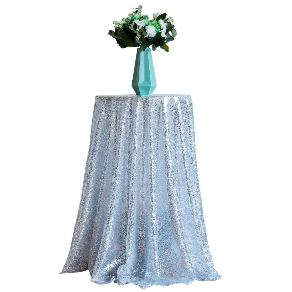 Amazon 3Mm Full Version Sequined Table Cloth Flash Wedding Local Tyrant Gold Tablecloth Round Table Flag Home Textile