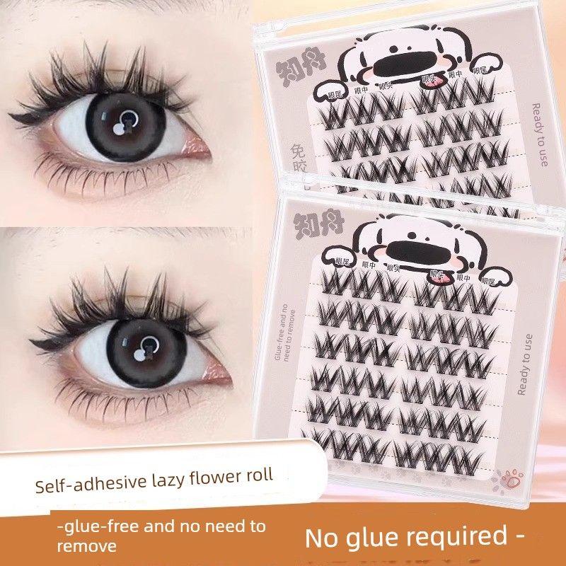 Li Jiaqi Recommends the New Glue-Free Self-Adhesive False Eyelashes, Natural and Realistic Baby Straight Sunflower Style, Reusable