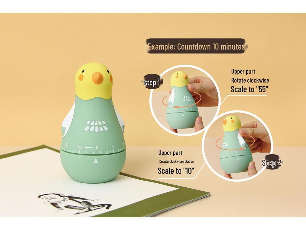 Time Manager: Kids' Homework Timer & Kitchen Countdown Alarm Clock