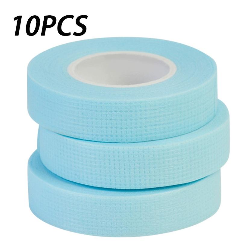 5/10pcs Micropore Lash Tape Breathable Medical Paper Tape Eyelash Extension Patch PE Non-woven Cloth Adhesive Lashes Makeup Tool