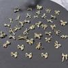 10Pcs Luxury Kawaii Bow Nail Art Charms 3D Alloy Bow Tie Jewelry Nail  Decoration Diy Accessories