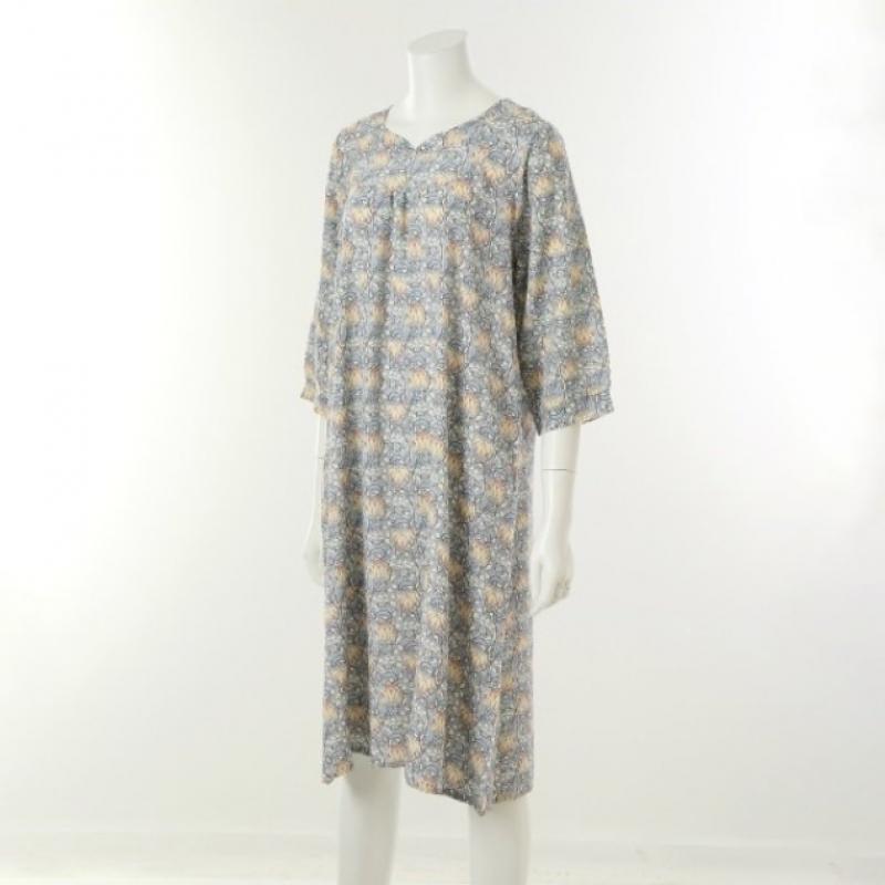 Venus Rayon Geometric Flower Print Dress Vevs04wl