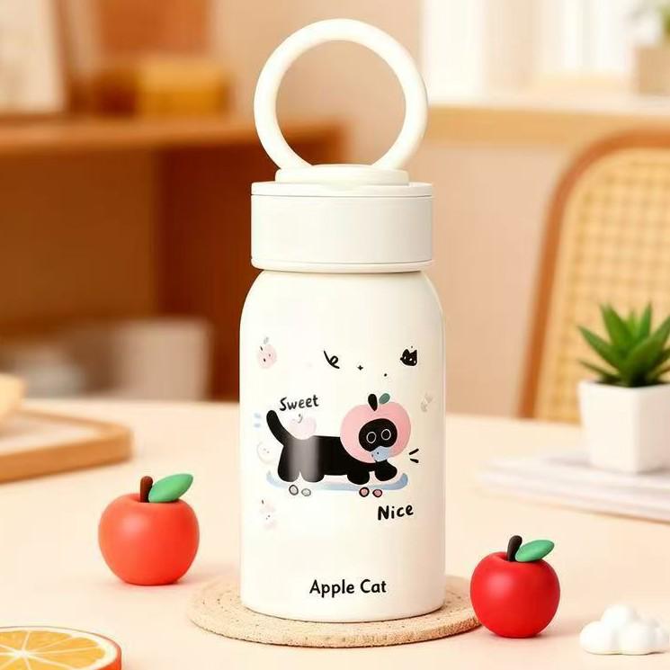 

Cartoon Puppy Children s Large Capacity Leak-Proof Insulated Stainless Steel Cup 450ml