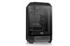 Carcasă PC Thermaltake The Tower 300 Black Micro-Tower Micro-ATX cu Panouri din Sticlă Călită pe 3 Laturi, Stil Octagonal, Negru (CA-1Y4-00S1WN-00 CS8881)