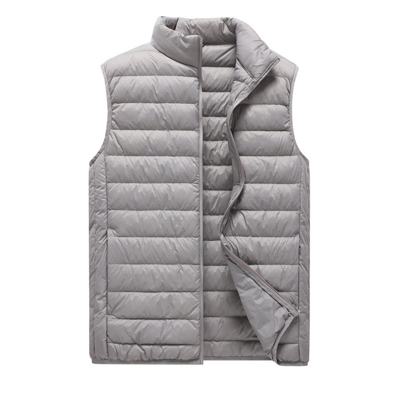 Unisex Lightweight Stand-Up Collar Winter Sport Vest