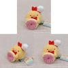 Sumikkogurashi Donut Fried Shrimp Plush Keychain Toy With Soft Short Pile For Kids