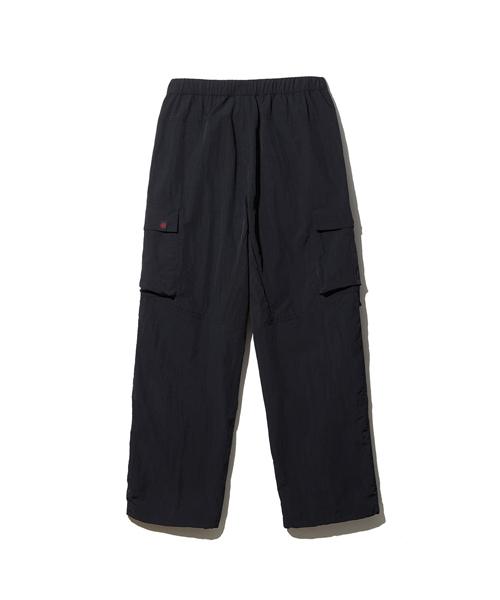 WANGGWAN Nylon Elastic Waist Wide Cargo Work Pants