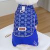 Hundedynejakke Kæledyrstøj Til Små Mellemstore Hunde Kat Vinter Varm Fleece Tyk Jakke Hvalp Vindtæt Reflekterende Jumpsuit Overalls