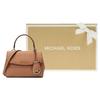 MICHAEL KORS Ava Cow Leather Handbag , Shoulder Bag , Crossbody Bag Mini Women's Butter Brown (Unisex) Handbags 32F5GAVC1L 203