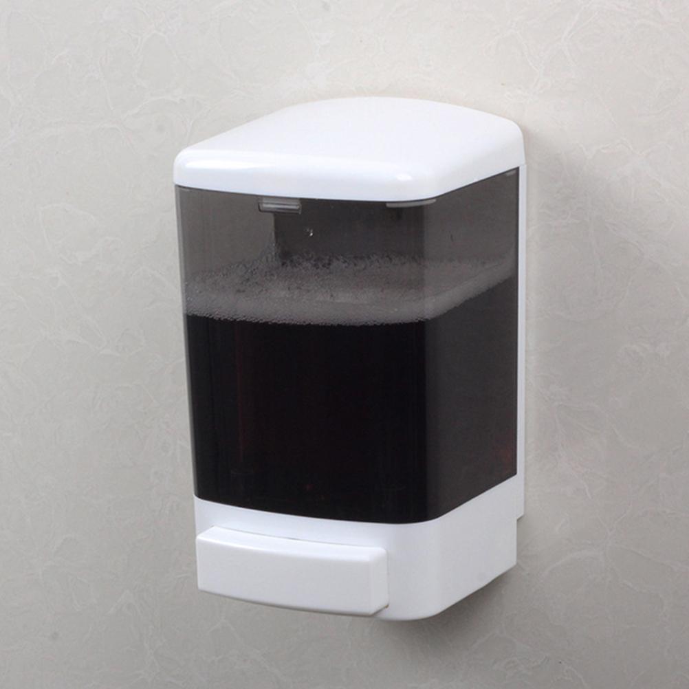 Manual Soap Dispenser Large Wall Mount Liquid Container Bubble Lotion Plastic