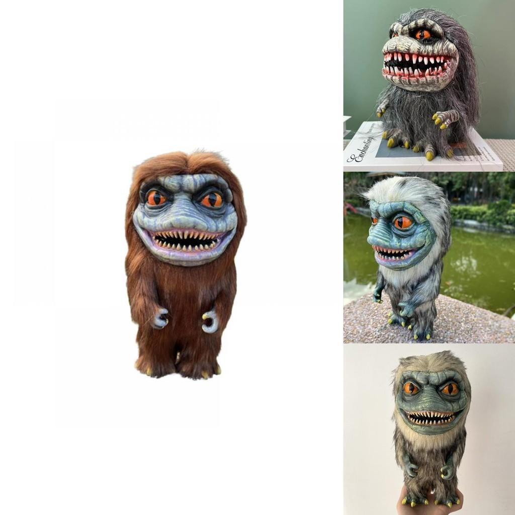 Critters Poseable Prop Doll Realistic Alien Latex Plush Toy For Bars And Stages 25cm/9.84in And 20cm/7.87in