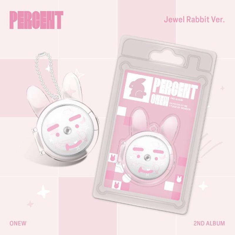 ONEW (SHINee) – 2nd Full Album PERCENT (Jewel Rabbit Ver.)