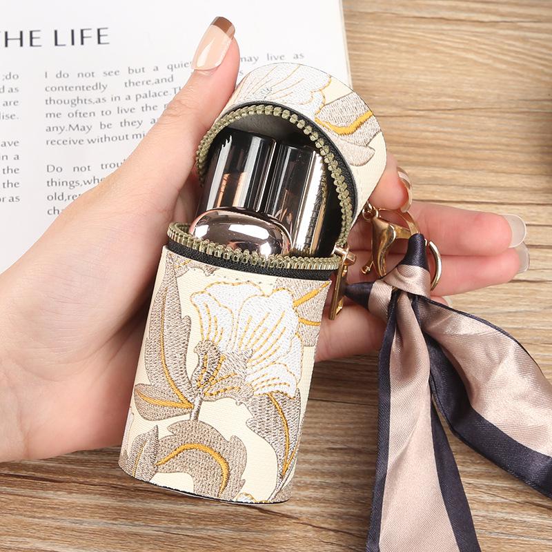 Vintage Women's Lipstick Coin Purse: Cute, Portable Wallet & Earphone Bag