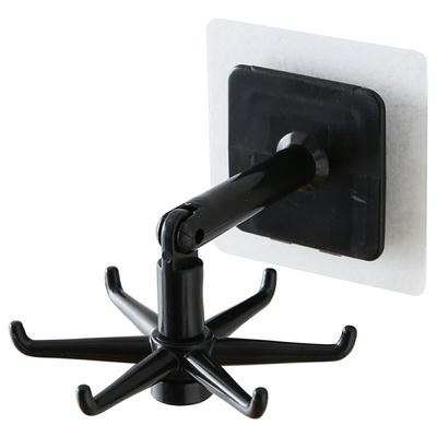 Hook Up Under Shelf Rotate Hook Holder Hang Kitchen Cabinet Storage Rack Organizer Rack Multi-Purpose Hooks Home Storage Hook Up