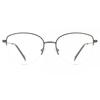 Full Rim Cat Eye Black Gunmetal Yasin 898e Fashion Women Eyeglasses