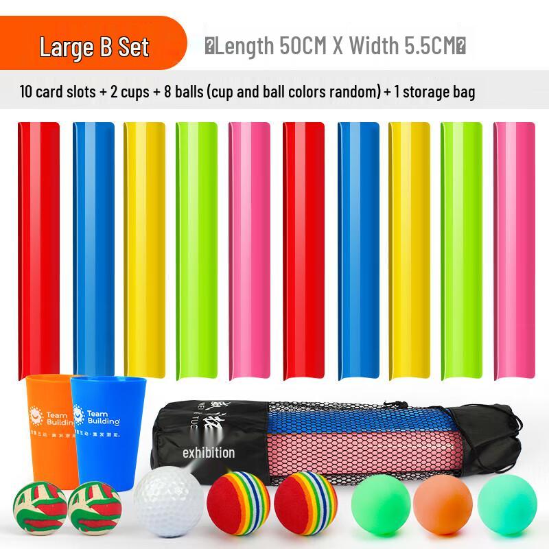 Team Building Ball Path Challenge Set