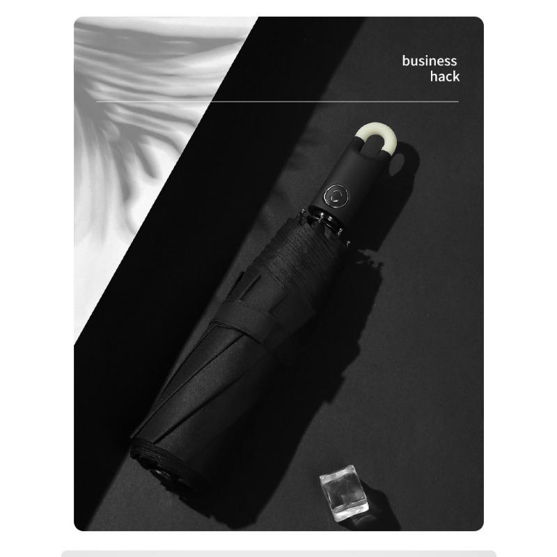 

Трехкратный круглый зонт с замком, самооткрывающийся закрывающийся зонт, брелок, зонтик, виниловый анти-ультрафиолетовый зонт, солнцезащитный зонт