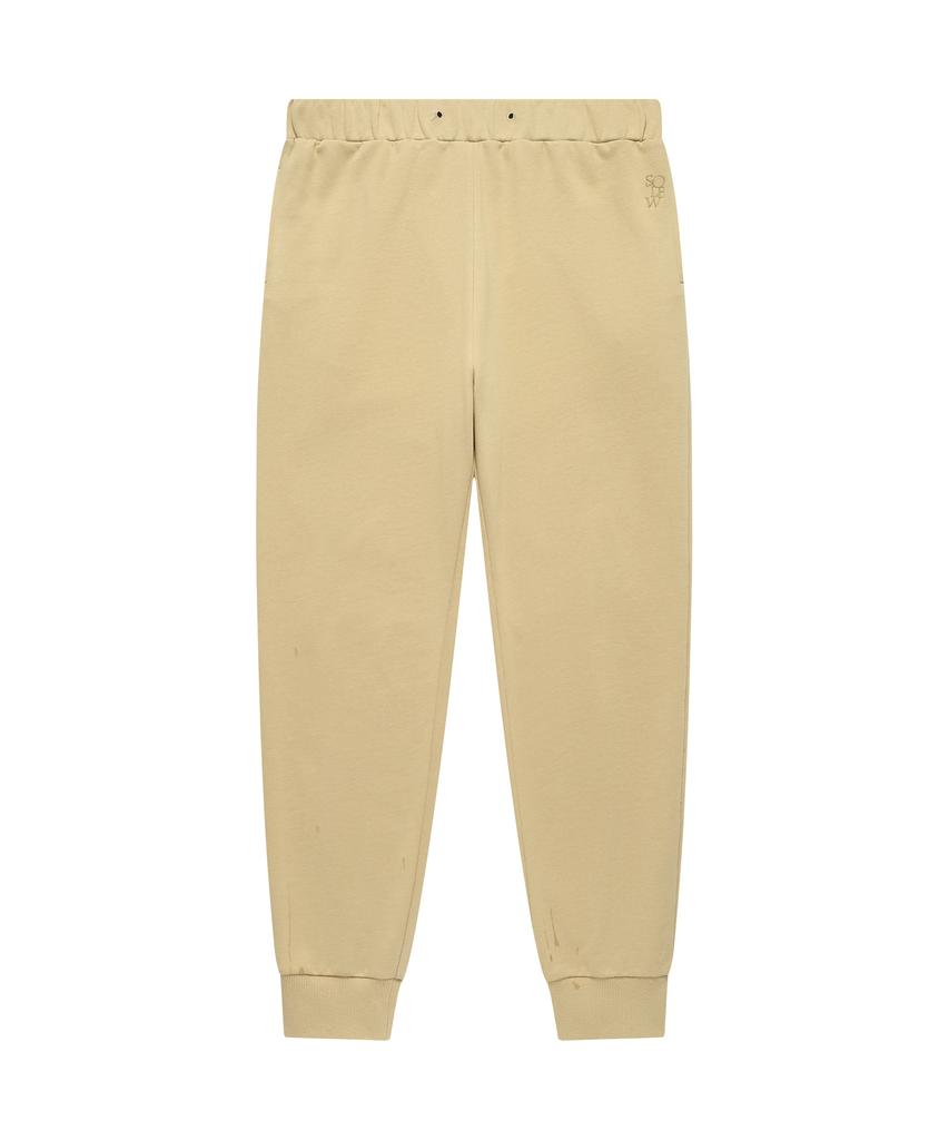 SOLEW Logo Jogger Sweatpants_Beige