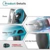 3000W High Power Brushless Reciprocating Saw Portable Electric Saw Wood Metal PVC Pipe Materials Cutting Power Tool